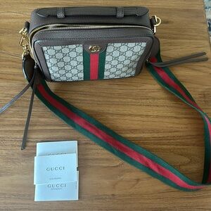 Gucci Ophidia Zip Around Camera Crossbody